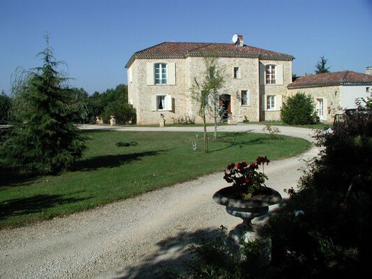 Vue du chateau de Rouffiac