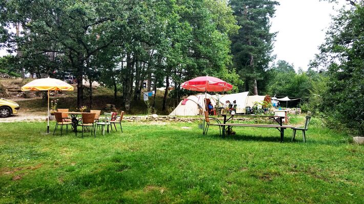 Camping Moulin de lacombe - Saint Geniez - bar