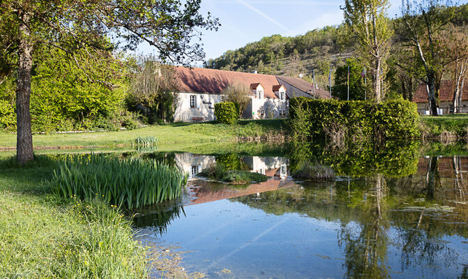 Camping Moulin du Bel Air - plan d'eau