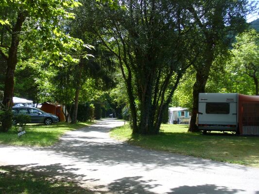 Camping-Le saulou-emplacements