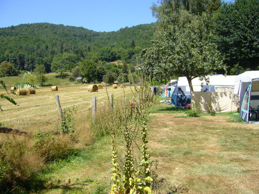 Camping à la campagne 2 - Camping le Vaurette - Argentat - Vallée de la Dordogne