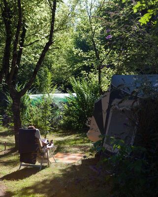 Camping eau Vive - Carennac - emplacement