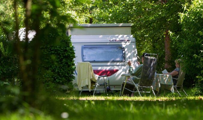 Camping eau Vive - Carennac - Camping car