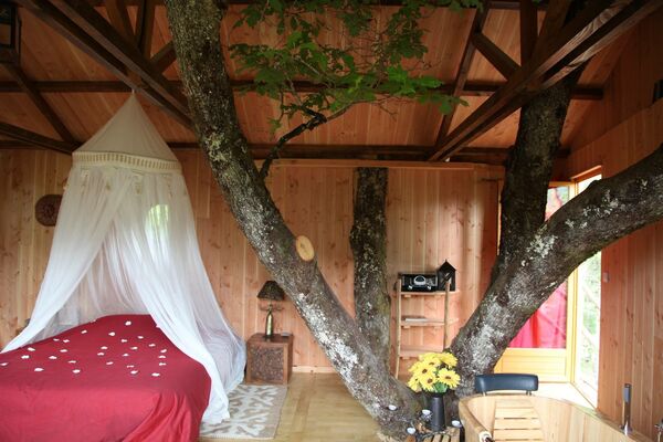 Cabane, intérieur