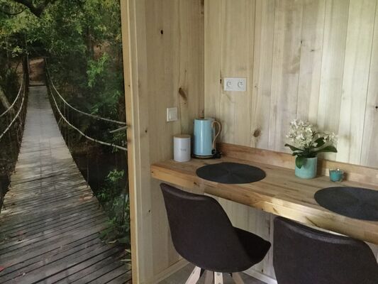Cabane-Lodge - coin-repas
