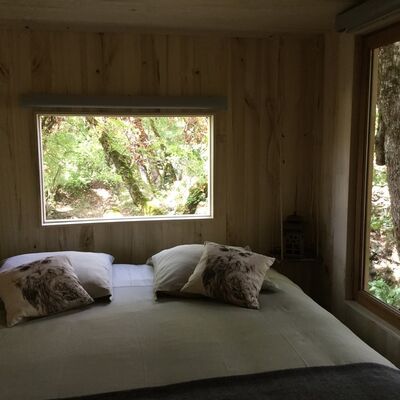 Cabane-Lodge - chambre