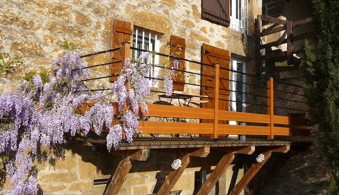 Chambre d'hôtes - balcon