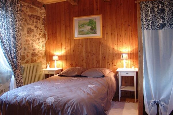 Chambre d'hôtes Espace champêtre_Chambre-bleue1