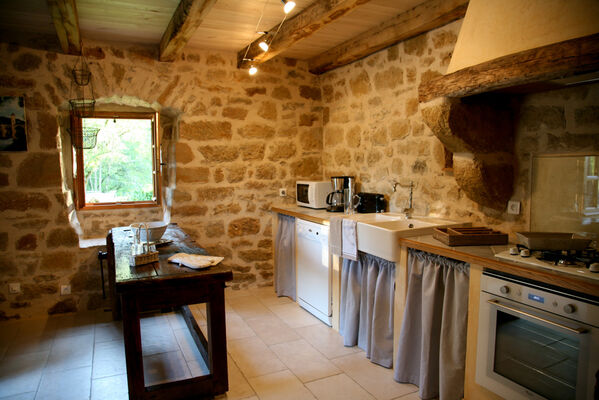 Cuisine - Gîte "L'esprit des Pierres" - © Hameau du Quercy -007
