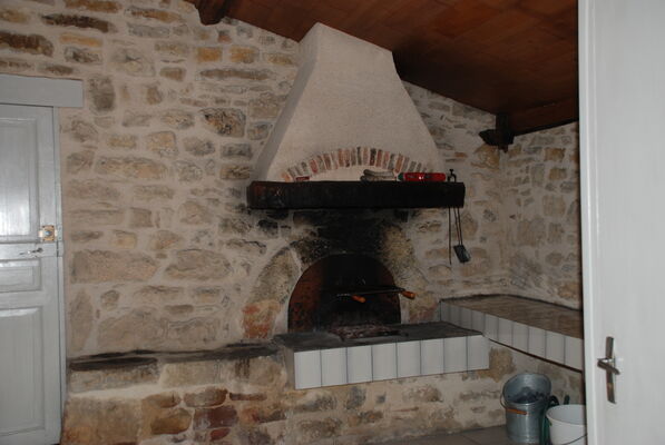 Cuisine d'été avec barbecue