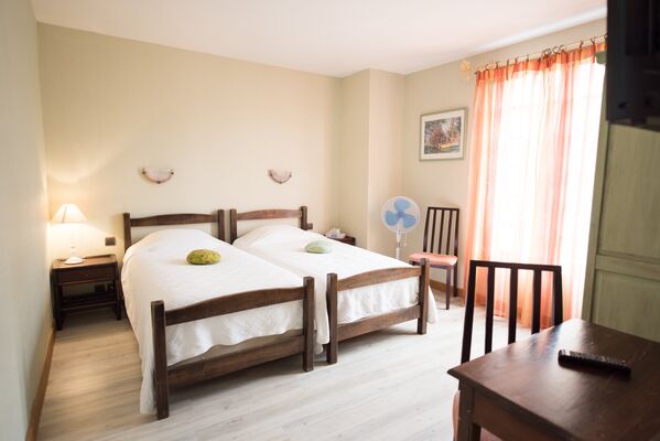 chambre à lits jumeaux