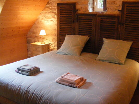 chambre parentale gite Badounette