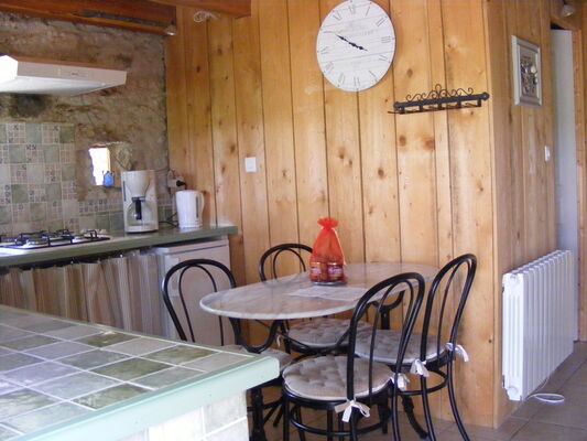 cuisine gite Badounette