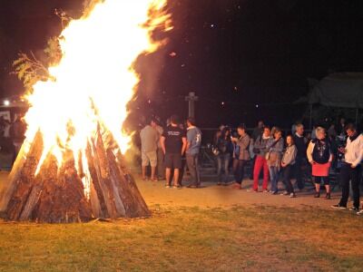 feu de la st jean Montvalent