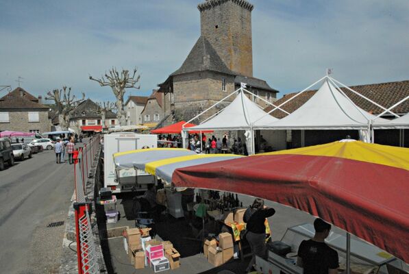 Photo marché gourmand Teyssieu