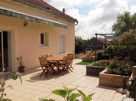 Ferme de Laprade - Terrasse