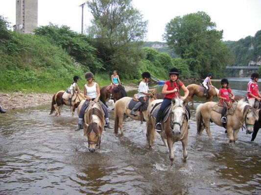 Ferme équestre cheval rando - Creysse