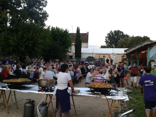 Fête Limogne repas pf