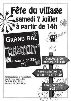 Fête à Saint-Jean Lagineste