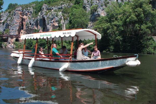 Gabarot © Les CROISIERES de Saint Cirq Lapopie