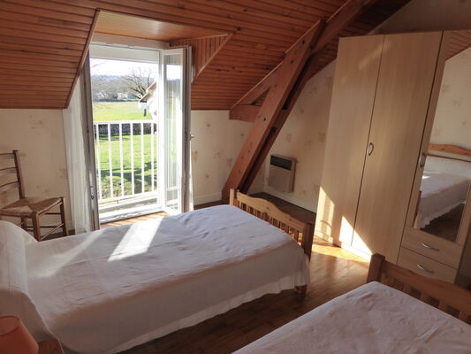 Gîte La Poulette - Rocamadour - chambre twin 2