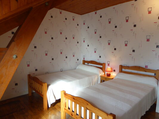 Gîte La Poulette - Rocamadour - chambre twin 3