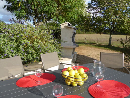 Gîte La Poulette - Rocamadour - terrasse 2