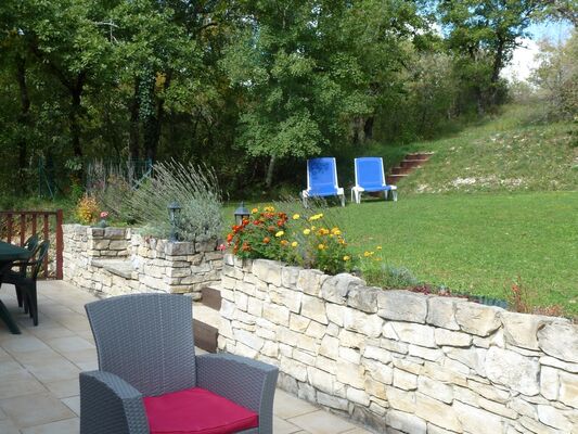 Holman - Loungers from patio