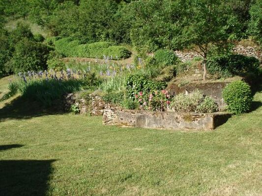 Jardin gite Cahors