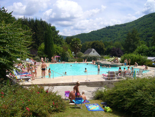 La parc aquatique - Camping le Vaurette - Argentat - Vallée de la Dordogne