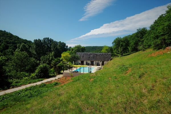 Le Manoir - Souillac - jardin et piscine