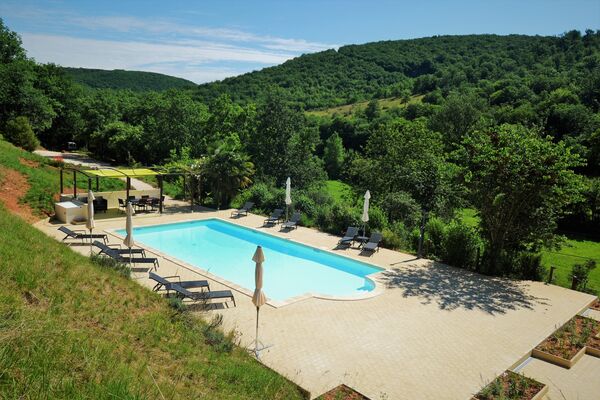 Le Manoir - Souillac - piscine