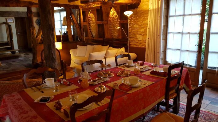 Le petit déjeuner de La Lysiane