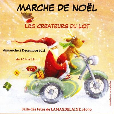 Marché Noel Lamagdeleine 2 dec
