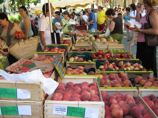 Marché fruits
