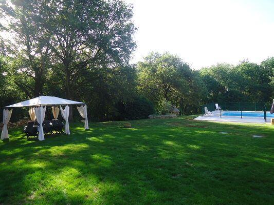Marminiac Gîte ChêneEspace jardin
