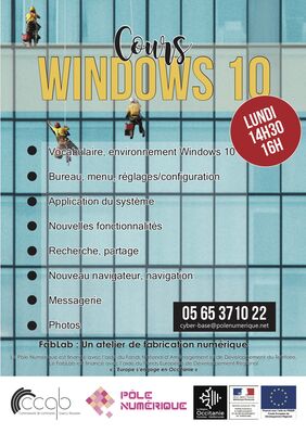 PN - Affiche Atelier Windows10 2019