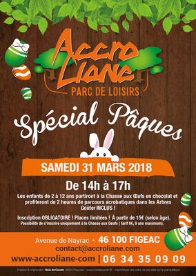 Pâques ACCROLIANE 2018