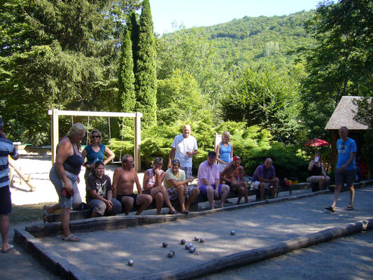 Pétanque - Camping le Vaurette - Argentat - Vallée de la Dordogne