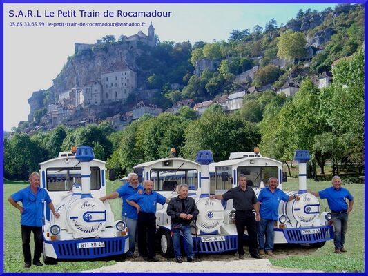 Petit Train Rocamadour - Equipe