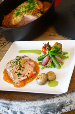 Quasi de veau comme le faisait ma mamie - Restaurant Au Fil des douceurs_01