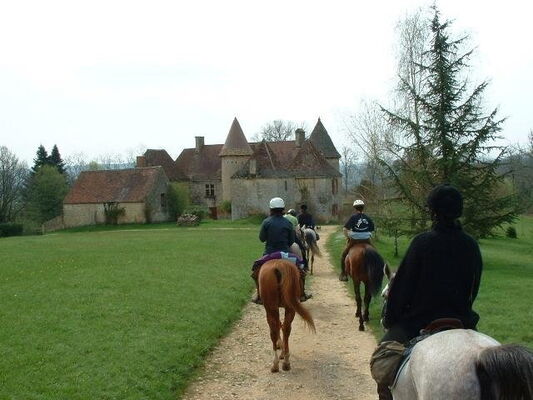 Randonnée à cheval
