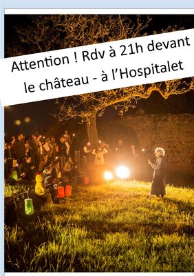 Rdv au chateau visite contée Roca