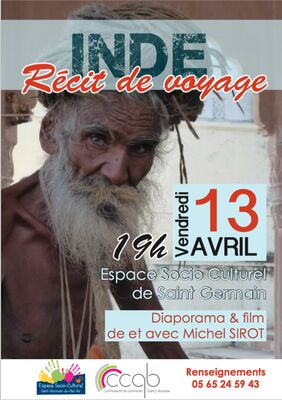 Récit de voyage Inde M. Sirot
