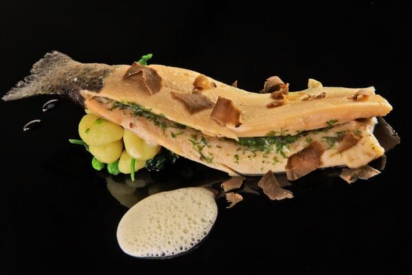 Restaurant le Chateau-Rocamadour-Truite