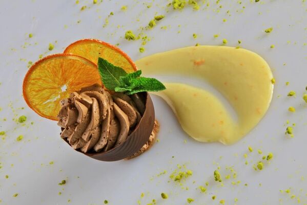 Restaurant le Chateau-Rocamadour-Coque Chocolat