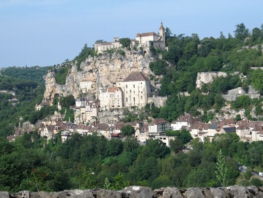 Rocamadour depuis le Belvédère