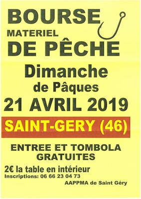 bourse matériel peche
