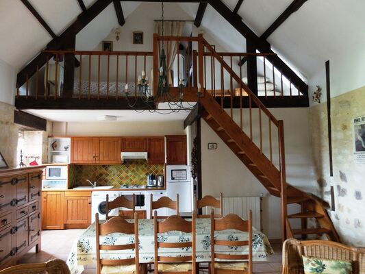 Séjour-mezzanine