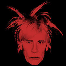 Self Portrait - Andy Warhol, Pop Life Exhibition, Tate Modern, London
